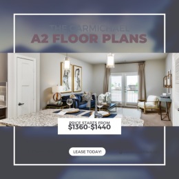 Stop by and lease an A2 today!! Reduced rates are starting at $1360!!! π±π€ Let us help you find your new home!π π Instagram post from @carmichaelfrisco on July 20, 2024 10:01:02am